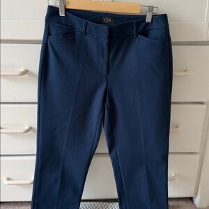 White House Black Market Navy Slim Ankle Pants
